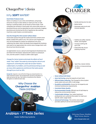 ChargerPro Arabian SPTS-1 spec sheet ChargerPro Arabian SPTS-1 spec sheet