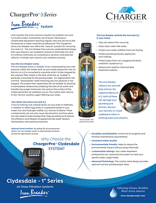 ChargerPro Clydesdale CTADF-1 spec sheet ChargerPro Clydesdale CTADF-1 spec sheet
