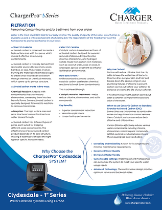 ChargerPro Clydesdale CTCF-1 spec sheet ChargerPro Clydesdale CTCF-1 spec sheet