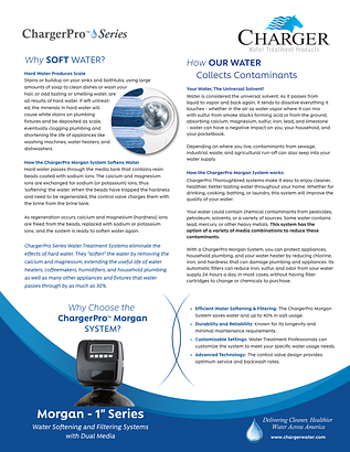 ChargerPro Morgan CHDMSF-1 spec sheet ChargerPro Morgan CHDMSF-1 spec sheet
