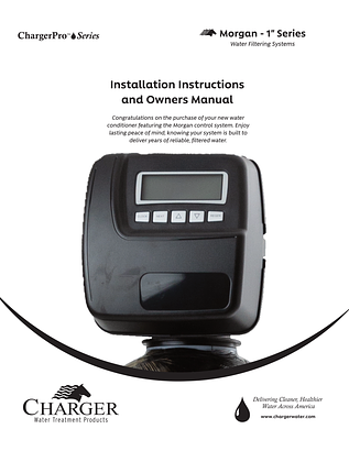 ChargerPro Morgan CHF-1 Manual ChargerPro Morgan CHF-1 Manual