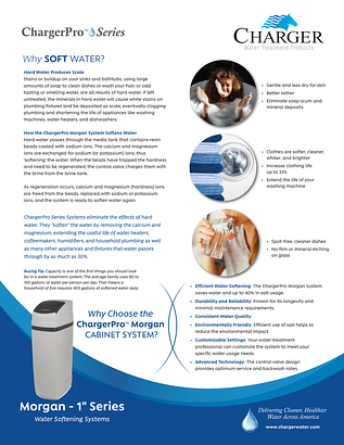 ChargerPro Morgan CHSC-1 spec sheet ChargerPro Morgan CHSC-1 spec sheet