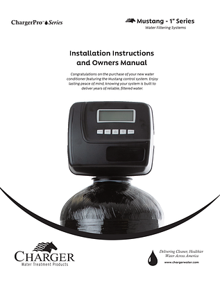 ChargerPro Mustang CZF-1 Manual ChargerPro Mustang CZF-1 Manual