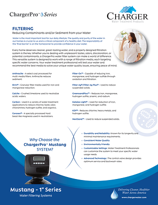ChargerPro Mustang CZF-1 spec sheet ChargerPro Mustang CZF-1 spec sheet