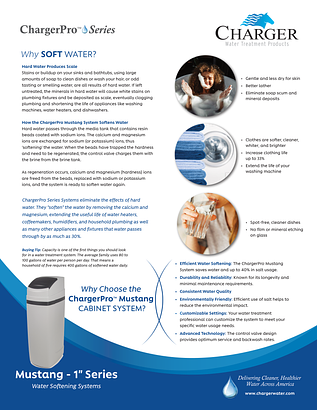 ChargerPro Mustang CZSC-1 spec sheet ChargerPro Mustang CZSC-1 spec sheet
