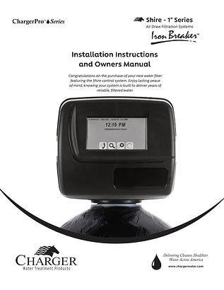 ChargerPro Shire CUADF-1 Manual ChargerPro Shire CUADF-1 Manual