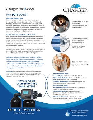 ChargerPro Shire CUTS-1 spec sheet ChargerPro Shire CUTS-1 spec sheet