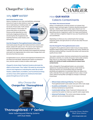 ChargerPro Thoroughbred CDDMSF2-1 spec sheet ChargerPro Thoroughbred CDDMSF2-1 spec sheet
