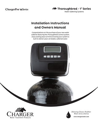 ChargerPro Thoroughbred CDS-1 Manual_Prop65 ChargerPro Thoroughbred CDS-1 Manual_Prop65