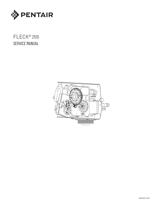 Fleck 2510 Service Manual (40097) Fleck 2510 Service Manual (40097)