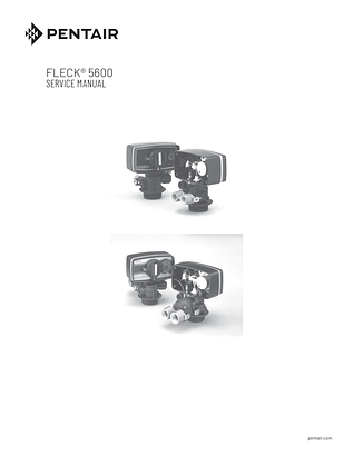 Fleck 5600 Service Manual English (40106) Fleck 5600 Service Manual English (40106)